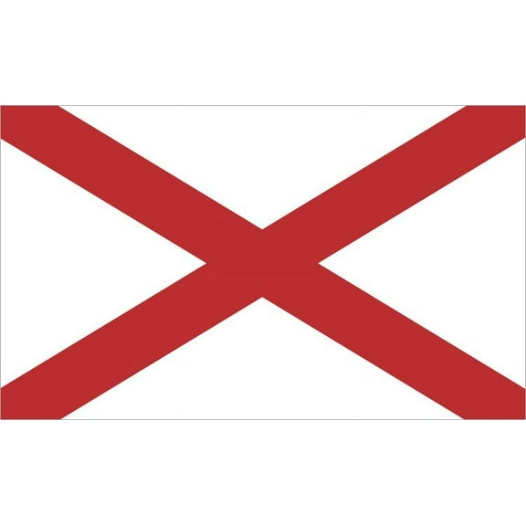 5in x 3in Alabama State Flag Magnet