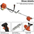 thumbnail image 6 of 2025 Upgraded 52cc Gas Weed Wacker with 1.2L Fuel Tank, 2-Stroke 2.2KW/8500RPM Weed Eater with Multi-Functional Grass Trimming Tool - String Trimmer, Brush Trimmer for Garden, Yard, 6 of 9