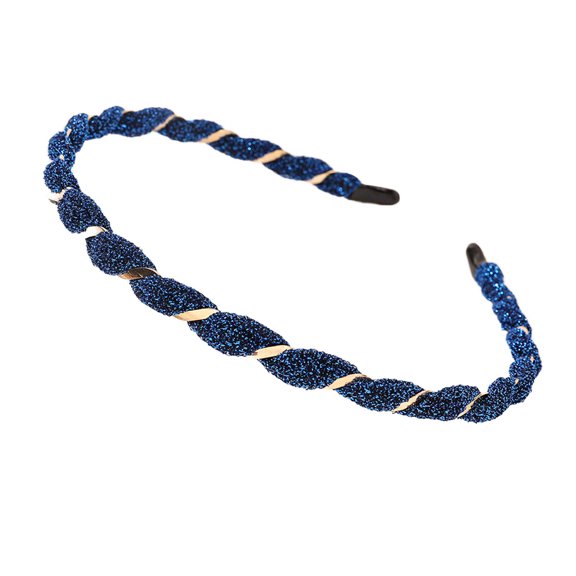 RAGUPEL Scrunchies,Chic Korean-Inspired Design Hair Accessories for Women,Elegant Thin Band Design Scrunchies for Women,Blue