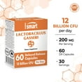 thumbnail image 4 of SuperSmart Lactobacillus Gasseri 12 Billion CFU per Day - Probiotic Supplement | Non-GMO & Gluten Free - 60 DR Capsules (Delayed Release), 4 of 7