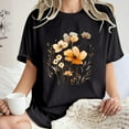 thumbnail image 2 of Summer Tops For Women 2026 Vacation Beach Womens Tops Dressy Casual Short Sleeve Blue Womens Blouses Dressy Casual Red V Neck T Shirts For Women Plus Size Cotton, 2 of 6