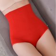 thumbnail image 2 of Jwputqe Womens Panties,Underwear for Women,Breathable,Soft,Comfortable,Shaping,High Waisted,Red,3XL, 2 of 7
