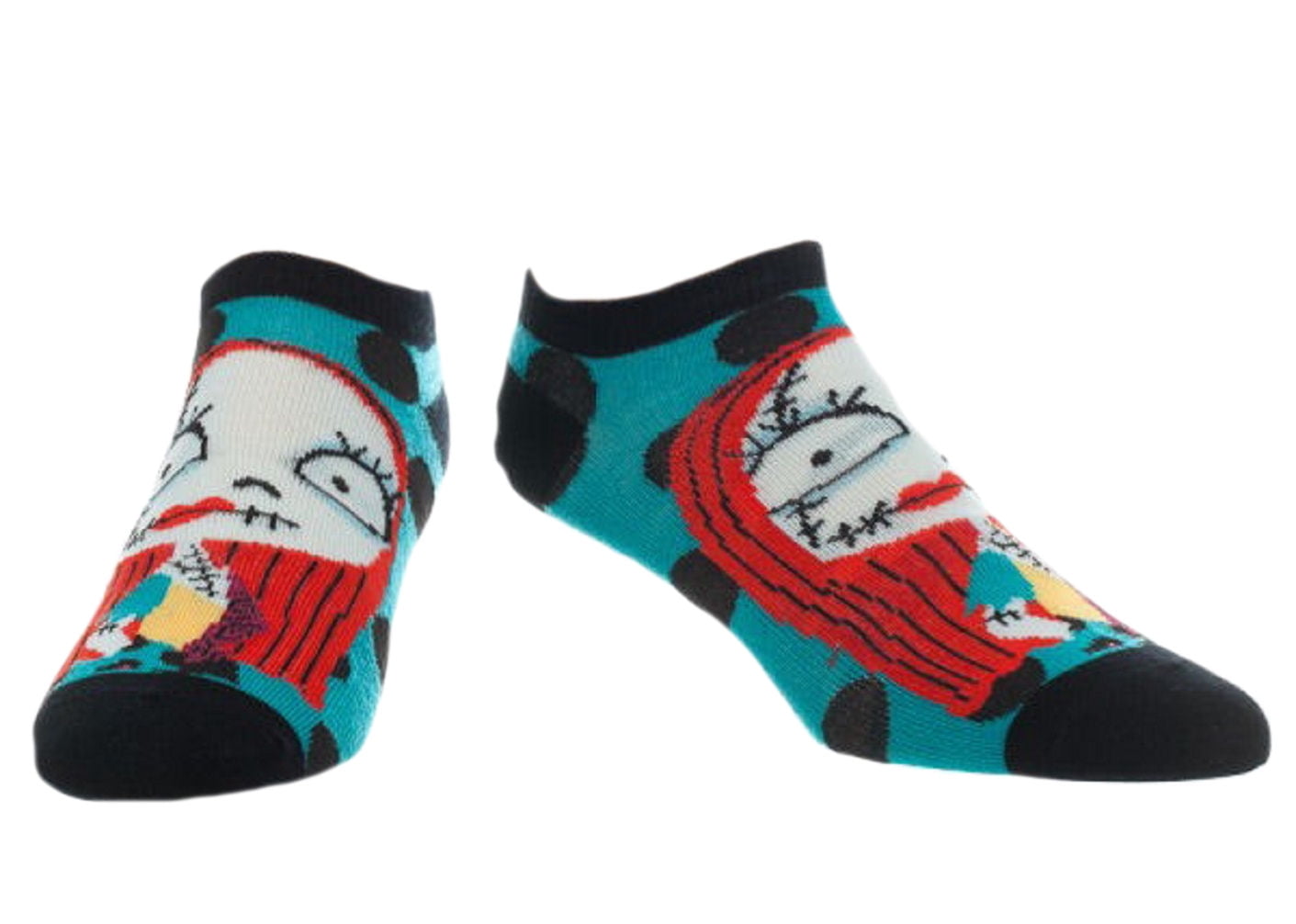 Nightmare Before Christmas Adult No Show Ankle Socks (sock size: 9-11)