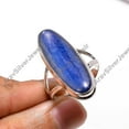 thumbnail image 2 of Blue Kyanite Gemstone Ring 925 Sterling Silver Statement Boho Rings Gift Jewelry, 2 of 5