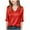 Red, variant on Shirts for Girls V Neck 3/4 Sleeve Tshirt Summer Fashion Casual Loose Pullover Tops Kids Clothes Girls Size 4-15