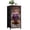Color 3, variant on Dresser for Bedroom with 4 Storage Drawers Abstract Soccer Ball Bold Brushstrokes Paint Splashes Dressers Chest of Drawers Steel Framed Fabric Closet Organizers for Bedroom Dorm Playroom
