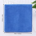 thumbnail image 3 of Premium Microfiber Cleaning Cloth Highly Absorbent 11.8x11.8 in Multi-Purpose Towel for Home and Car, 3 of 4