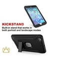 thumbnail image 4 of Dteck iPad Mini 4/5 Case with PET Screen Protector, iPad Mini 4 Case, iPad Mini 5 Case, Three Layer Heavy Duty Shockproof Protective Case with Kickstand For iPad mini 4 5, Black/Black, 4 of 5