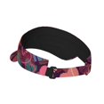 thumbnail image 2 of ZICANCN Sun Visors Hat for Women and Men, Happy Heart Pink Love Beach Hats, Sports Hat for Golf Tennis Running, 2 of 5