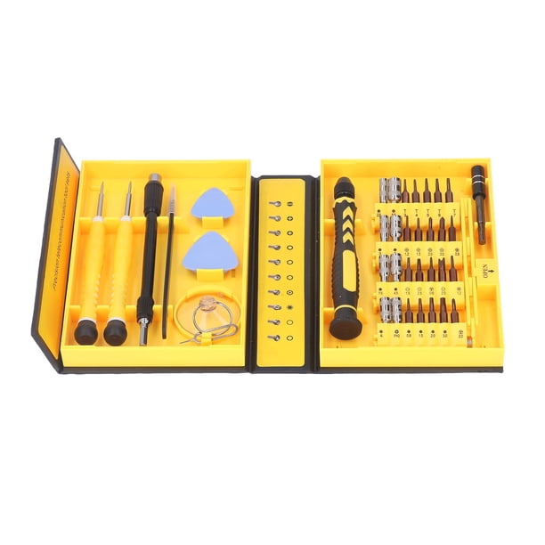 Surtido De Puntas De Destornillador, Mango De Plástico TPR De Metal, Juego De Herramientas De Reparación Multifuncional, Varilla De Extensión, Pinzas Antiestáticas