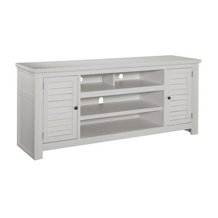 Ashley Idonburg 70" TV Stand in White - Walmart.com