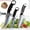 3PCS, variant on 1/3/4PCS Stainless Steel Barbecue Knife Set Kitchen Accessories Knives for Men Unique Kitchen Utility Vegetable Chopper Knife Cutting Tool for Cooking Convenience Multipurpose Boning Knife