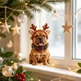 thumbnail image 4 of Cheapark Christmas 2D Acrylic Hanging Ornament Flat Holiday Pendant Decoration for Xmas Tree Seasonal Decor Gift, 4 of 6