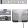 thumbnail image 3 of Soporte para teléfono de montaje en pared, soporte para teléfono con orificio receptor de cable de datos, 3 of 4