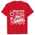 thumbnail image 4 of Camisetas navideñas Cruisin Crew 2024 para mujer, ropa Unisex a juego para la familia, camisetas de fiesta de viaje navideñas a la moda, camisetas Harajuku, 4 of 5