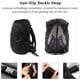 thumbnail image 5 of Funda para lluvia para mochila, funda impermeable para bolsa con cinturón reflectante, funda para lluvia de seguridad, 5 of 7