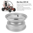 thumbnail image 3 of Llanta De Rueda ATV 21X7-10, Agarre Mejorado Versátil Seguridad Mejorada Fácil Instalación Llanta De Rueda Delantera ATV De 10 Pulgadas Para Cortacésped, 3 of 7