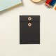 thumbnail image 1 of unbranded 10Ud Organizadora De Documentos Kraft Resistente Para Oficina En Color Negro, 1 of 8