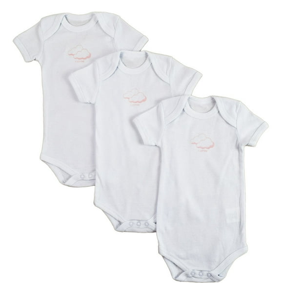 Buyless Fashion Baby Boy Bodysuit In Assorted Styles With Short Or Long Sleeves In Cotton