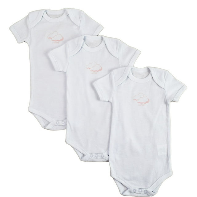 Buyless Fashion Baby Boy Bodysuit In Assorted Styles With Short Or Long Sleeves In Cotton