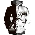thumbnail image 1 of Suéter con capucha y estampado digital 3D de la serie de anime Uzumaki Akatsuki Sasuke Kakashi, sudadera informal para hombre y mujer, 1 of 4