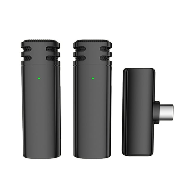 KIZOCAY Wireless Lavalier Microphone M9,Portable Audio Video Recording