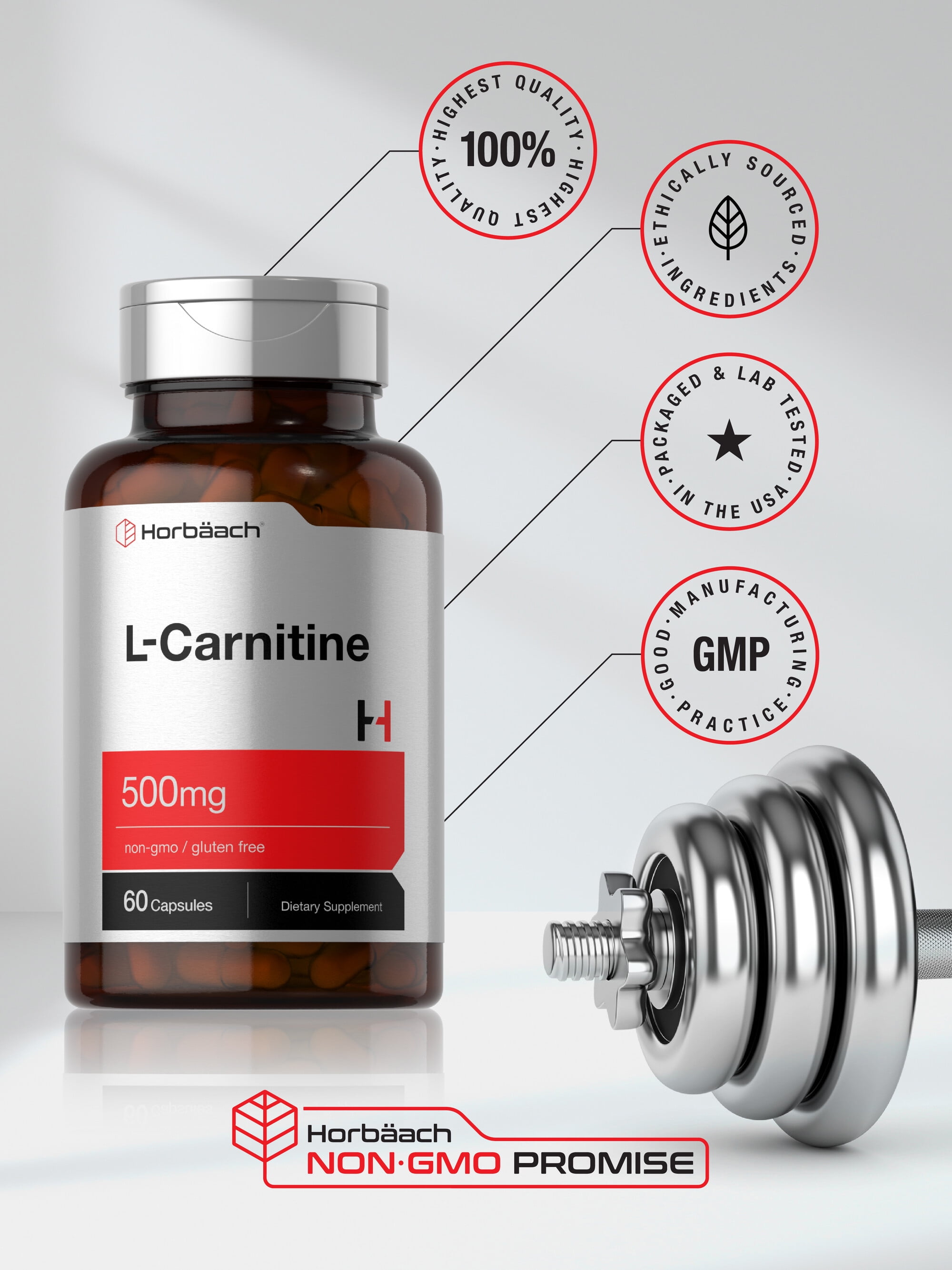 l carnitine fitness 1 L-Carnitine, 500 mg Veggie Capsules