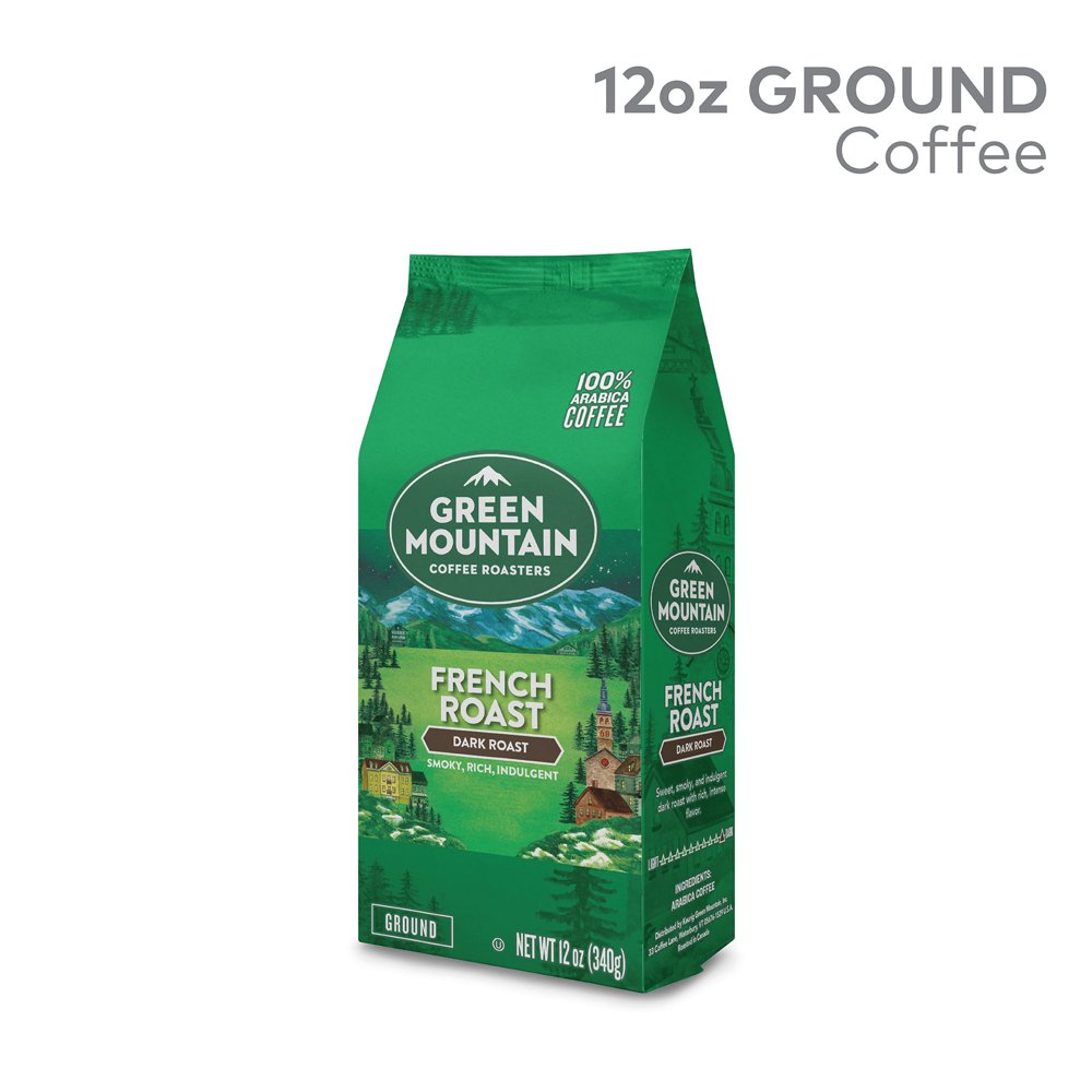 Green Mountain Coffee Roasters, French Roast, Ground Coffee, Dark Roast