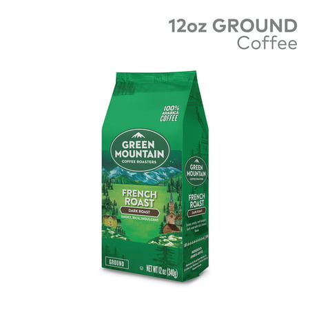 Green Mountain Coffee Roasters, French Roast, Ground Coffee, Dark Roast, Bagged