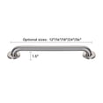 thumbnail image 3 of Joyrain ADA 500 lb Heavy Duty Grab Bar, 304 Stainless Steel Anti-Slip Wall Mount, 12-36 inch, Concealed Screws for Bathroom Toilet(Brushed, 12"), 3 of 16