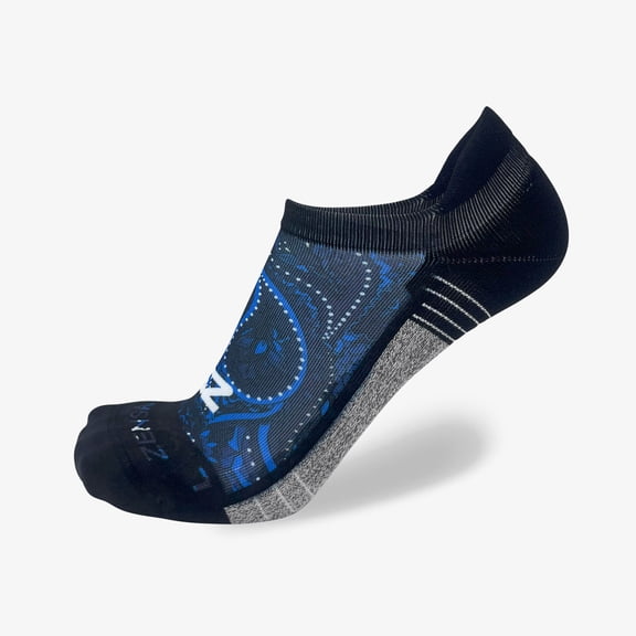 Paisley Running Socks (No Show)