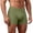 Army Green, variant on Boxer Briefs Men's Solid Elastic Washable Absorbency Underwear Soft Summer Lightweight Trunks L