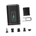 thumbnail image 4 of MixMart Portable Air Pump Air Mattress Pump Versatile Supplies Inflator Deflator Tool Electric Air Pump for Beach Toys Swimming Rings Black, 4 of 6