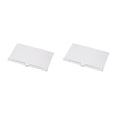 thumbnail image 1 of Matsuzay Estuche protector de tarjeta de memoria digital portátil Tarjetas de nombre de negocios Soporte de caja de aluminio Accesorios de Plata 2piezas, 1 of 6