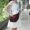 thumbnail image 6 of SPRING PARK Hands-free Small Pet Dog Cat Sling Carrier Bag Shoulder Carry Handbag Travel Tote Pouch, 6 of 7