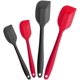 thumbnail image 1 of 4M STAR Juego de cucharas de silicona para cocina, espátula de goma, juego de cucharas de silicona premium, juego de 4 espátulas con revestimiento higiénico sólido, espátula resistente al ca, 1 of 4