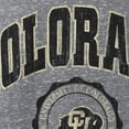 thumbnail image 4 of Women's Pressbox Heathered Gray Colorado Buffaloes Edith Vintage Knobi Pullover Sweatshirt, 4 of 4
