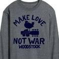 thumbnail image 3 of Woodstock - Make Love Not War - Men's Long Sleeve T-Shirt, 3 of 5