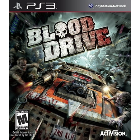 Blood Drive - Playstation 3, Motorized Vehicles on Steroids - THE CARS ARE THE STARS! Battle-hardened & itching to be modded with killer weaponry and.., By