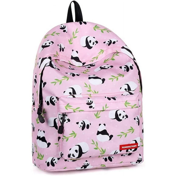 Kawaii panda gift, backpack for women, animal bear bag for men