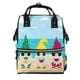 thumbnail image 1 of Disketp Gnomes On The Beach Mochila de Pañales de Gran Capacidad con Múltiples Bolsillos, Mochila de Viaje Multifuncional para Bebé, Unisex, Moderna y Resistente, 1 of 5