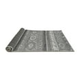 thumbnail image 2 of Ahgly Company Indoor Square Abstract Gray Modern Area Rugs, 4' Square, 2 of 4