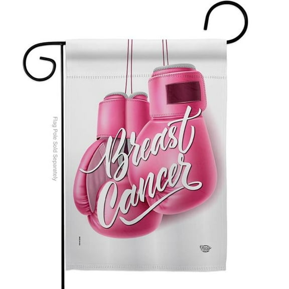 Ornament Collection G192683-BO Pink Fighter Support Awareness 13 x 18.5 in. Double-Sided Decorative Vertical Garden Flags for House Decoration Banner Yard Gift