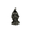 B, variant on Faceless Tree Root Wizard Plastic Statue, Gothic Hollow Hooded Forest Warlock Figurine for Halloween Tabletop Home Decor