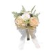 thumbnail image 1 of de novia, flores artificiales de , decoración del hogar, rosas falsas para el Día de Valentín, festivales, centros de mesa, ceremonias. Amarillo claro, 1 of 8