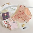 thumbnail image 6 of 4 Packs Girls Underwear 100% Cotton Breathable Comfort Panties for Kid 2-8 Years, 6 of 12