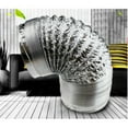 thumbnail image 4 of GETAJGHSD 1Pc Fire Resistant Aluminum Foil Duct Hose for Vent Fan Exhaust and Grow Tent Use, 4 of 6