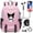 Color3, variant on Teen Kuro_mi Graphic Backpack Multifunctional Laptop Knapsack Lightweight School Bookbag with USB Charging Port for Student