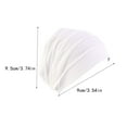 thumbnail image 2 of Casquettes de Sommeil Confortables en Bonnet de Coton Respirant, 2 of 4