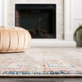 thumbnail image 4 of SAFAVIEH Vintage Persian Sam Abstract Polyester Area Rug, Beige/Rust, 6'7" x 6'7" Round, 4 of 10